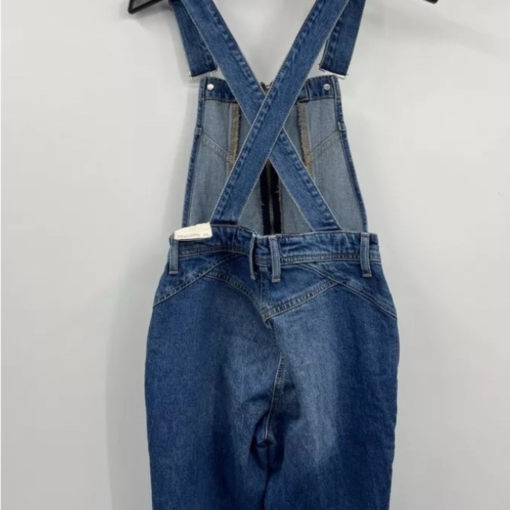 The Free People Camilla Slim Boot Overalls. size M, worn 1x - Picture 6 of 8